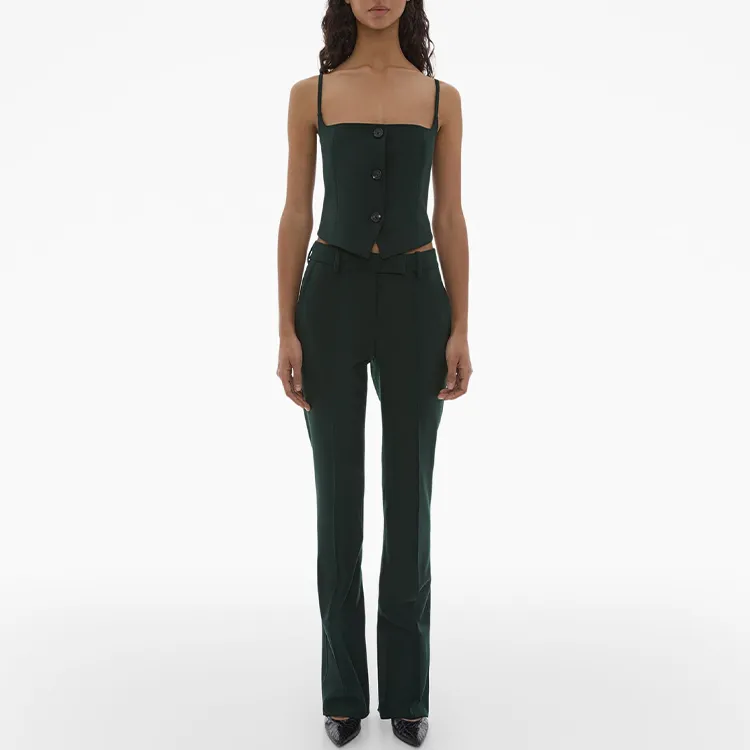 Helmut Lang Button up Sleeveless Top-1