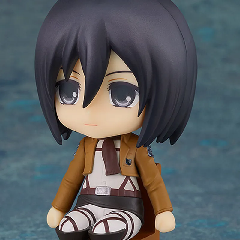 GSC Swacchao! Attack On Titan Mikasa Ackerman Clay Figure Chibi Figures 9cm-3