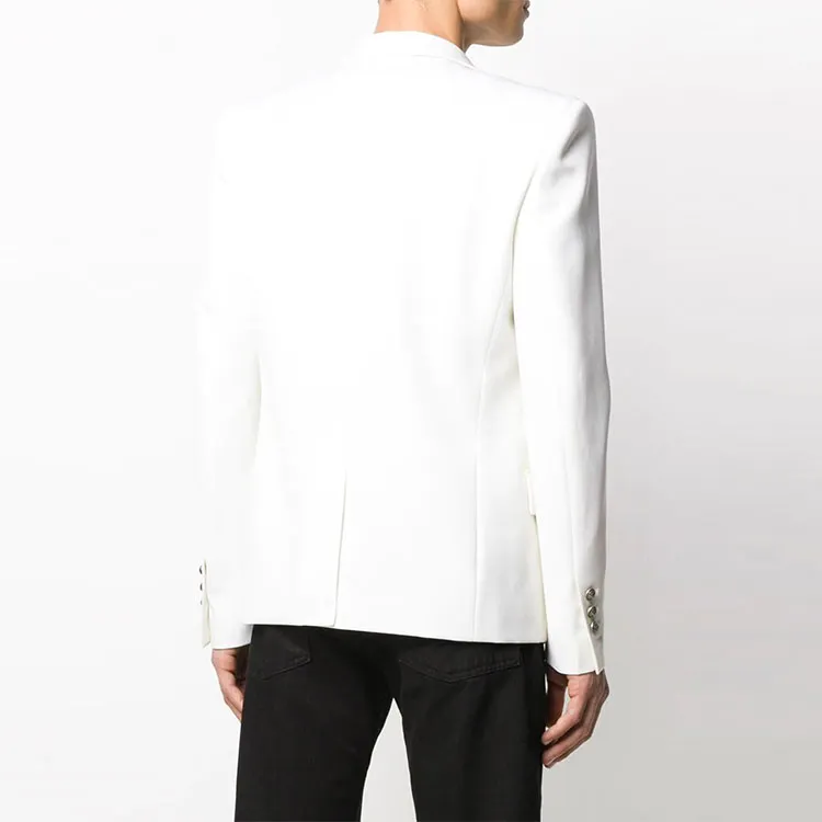 BALMAIN Business Suits Men White-2