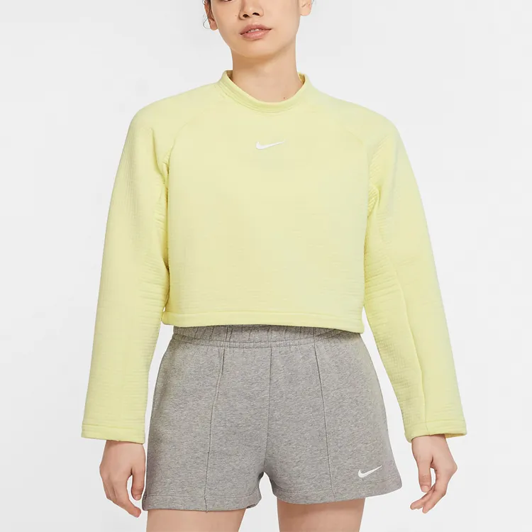 Nike Sweatshirts Women's Active Orange Cyan-3