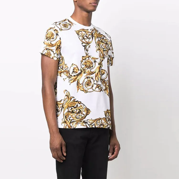 VERSACE JEANS COUTURE SS22 T Shirt Men's White-3