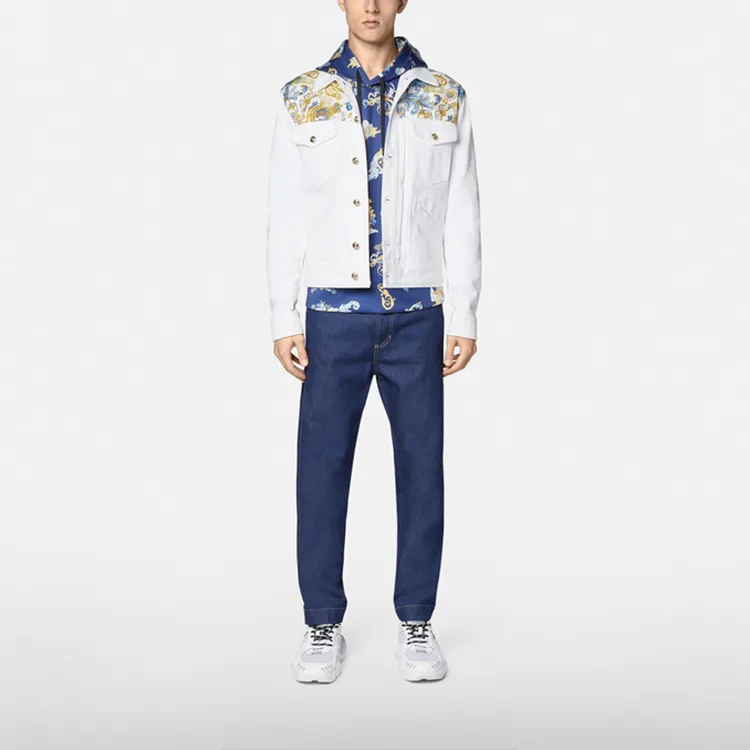 VERSACE JEANS COUTURE SS21 Jacket Men's White-1
