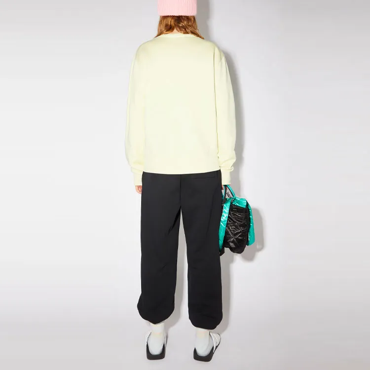 Acne Studios SS21 Sweatshirt Unisex Yellow-2