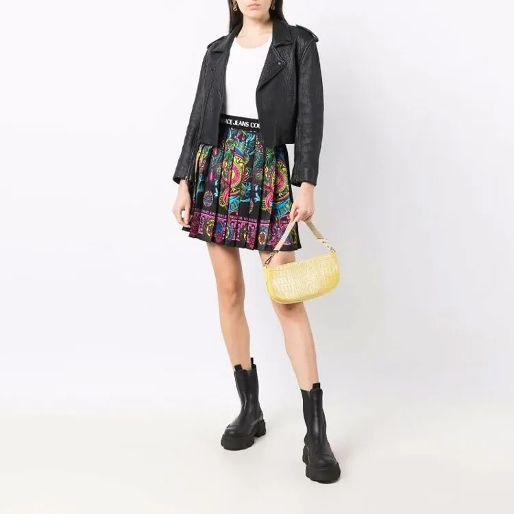 VERSACE JEANS COUTURE FW21 Skirt Black-1