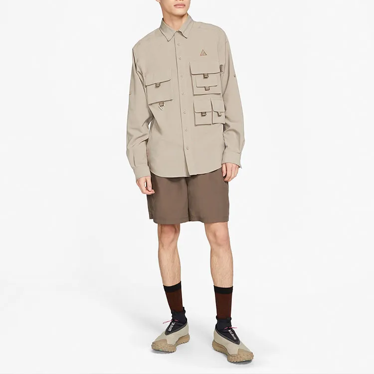 Nike Jackets Men Khaki-2