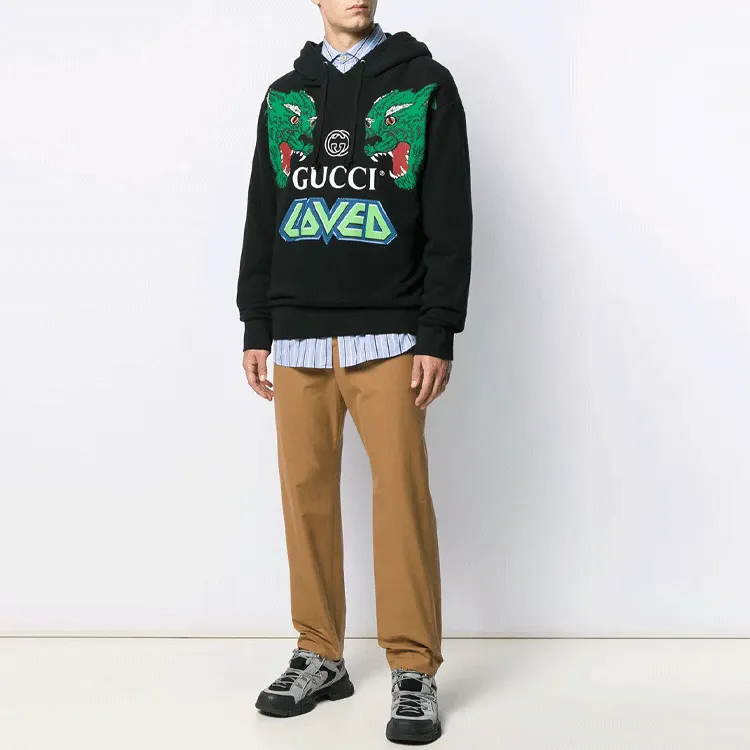 GUCCI Casual Pants Men Khaki-1