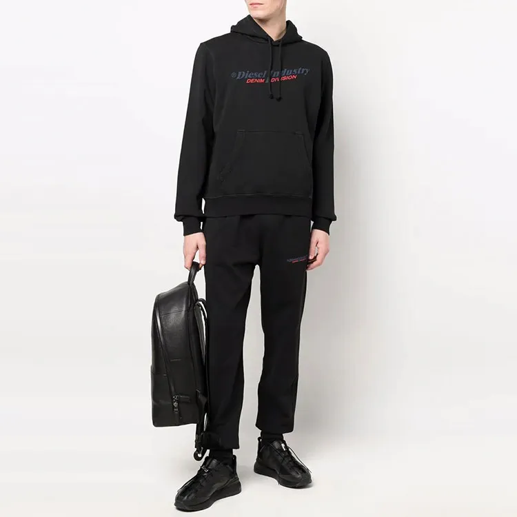 DIESEL Sweatshirts Men Black-1
