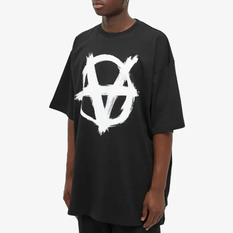 Vetements Double Anarchy Logo T Shirt-2