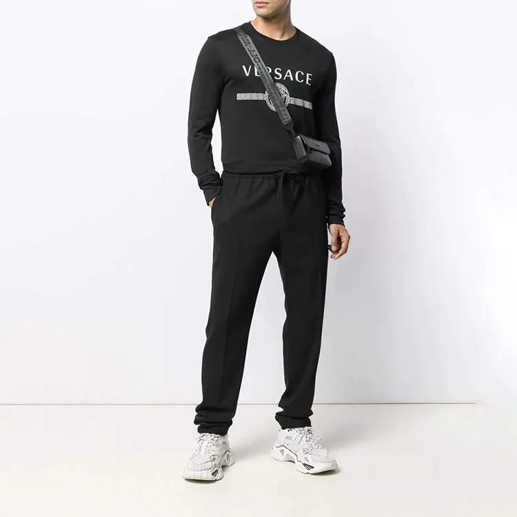 VERSACE T Shirts Unisex Black-4