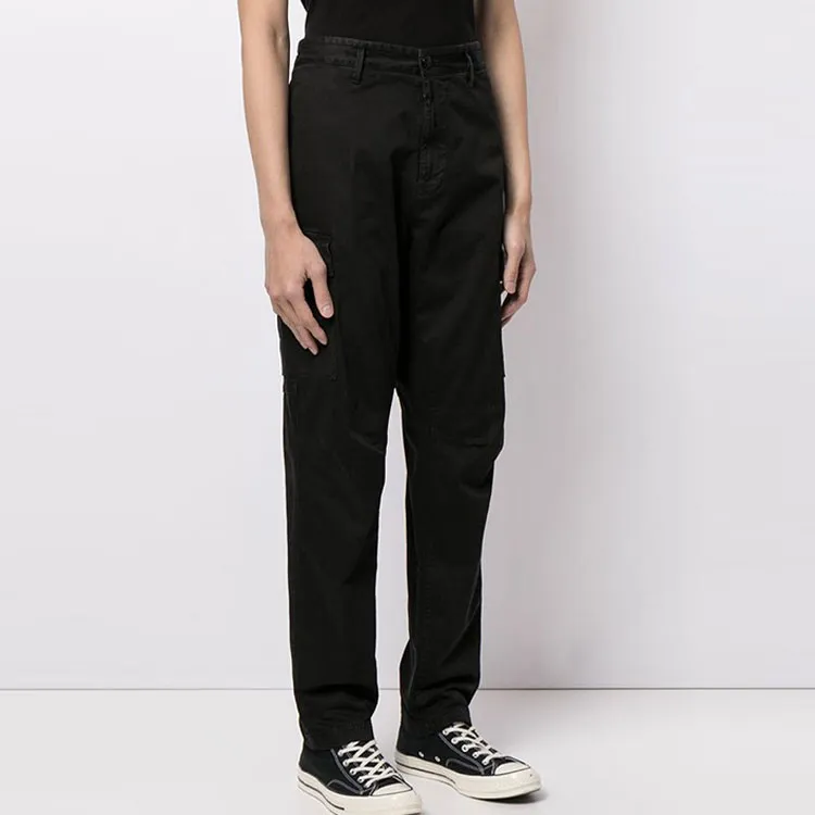 STONE ISLAND SS21 Cargo Pants Men's Black-2