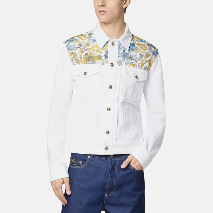 VERSACE JEANS COUTURE SS21 Jacket Men's White-2