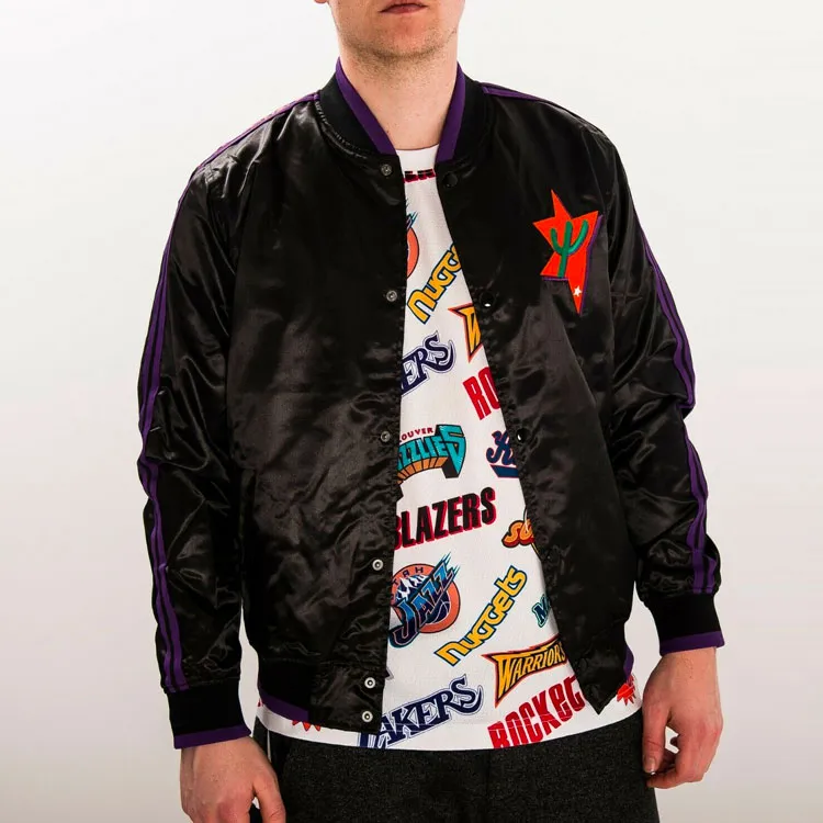 Mitchell Ness Jackets Men Black-2