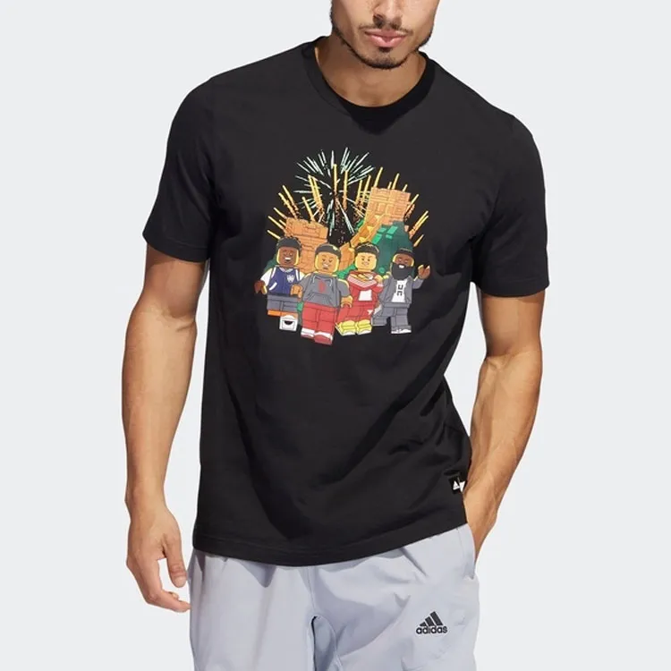 Adidas Lego T Shirt Men's Black-2