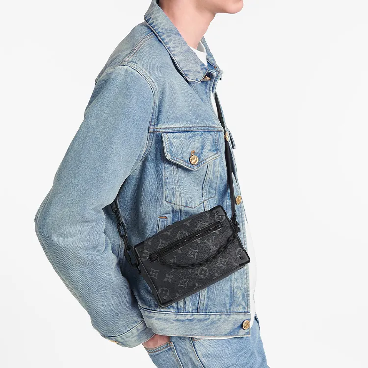 LOUIS VUITTON Mini Soft Trunk Handbag-7