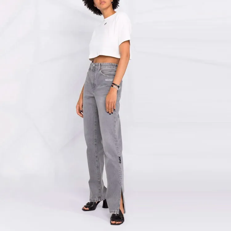 OFF WHITE SS21 Crop Tops Women's White-3