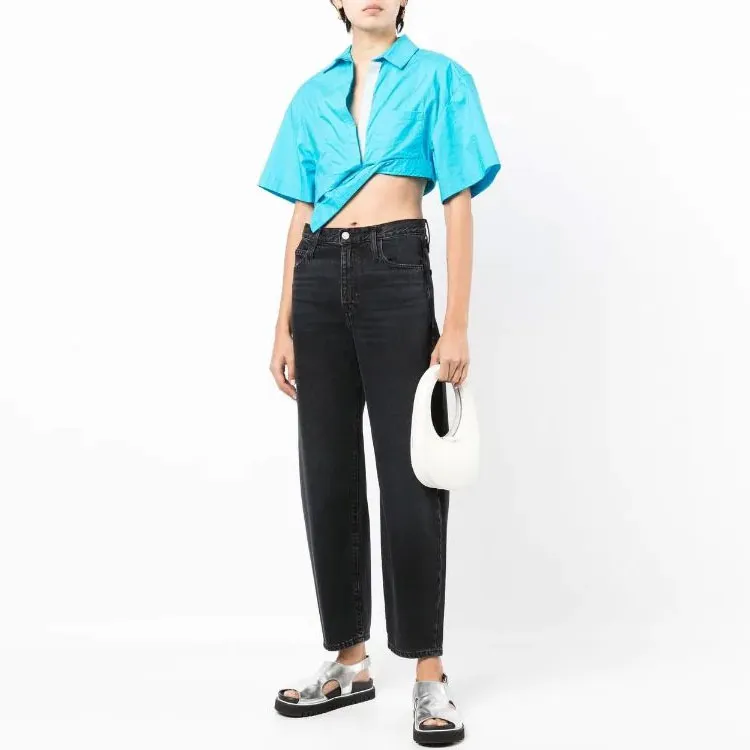 FRAME Tapered High waist Jeans-1