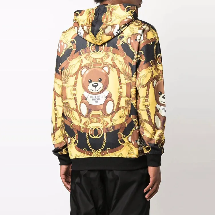 MOSCHINO Sweatshirts Men Yellow-1