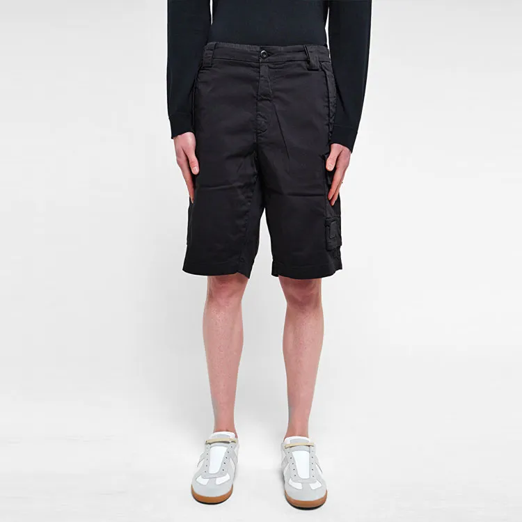 C.P. Company Stretch Sateen Cargo Shorts-3