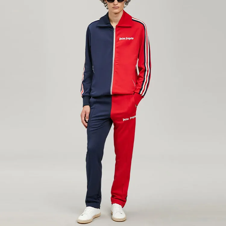 PALM ANGELS Two Tone Track Jacket-1