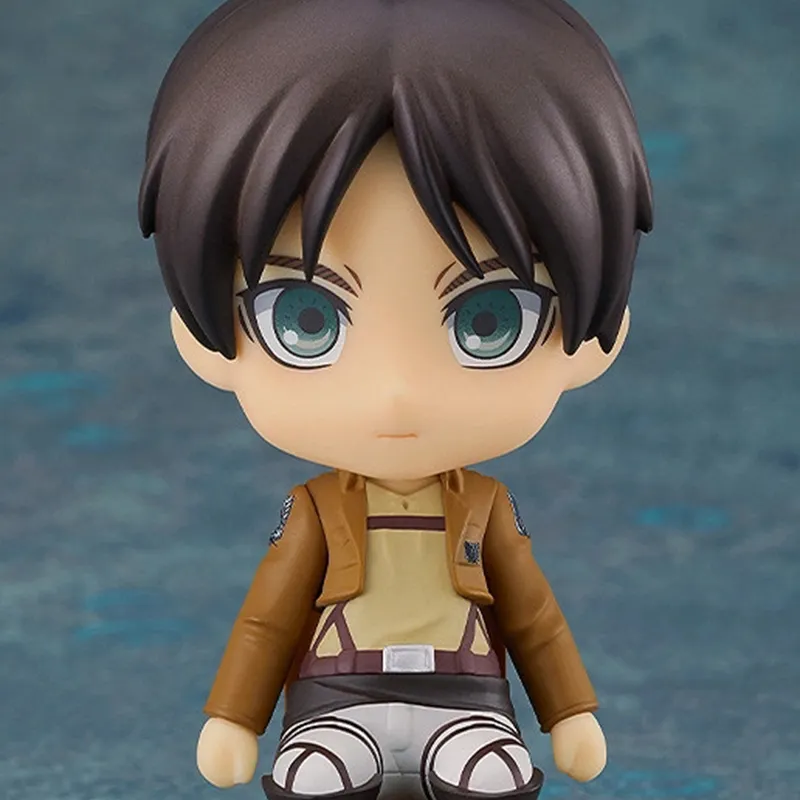 GSC Clay Figure Of Swacchao! Attack On Titan Eren Yeager Chibi Figures 9cm-1