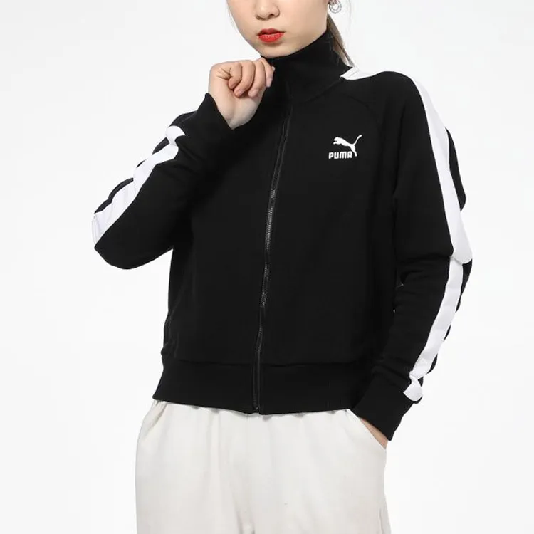 PUMA T7 Jackets Women's Black-4