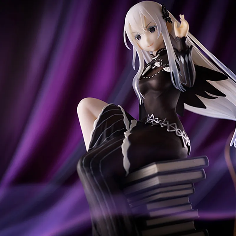 BANPRESTO Echidna Glass Factory Ichiban Kuji Starting From Zero Drowsy Tea Party A Shou Scale Figures 15.9cm-4