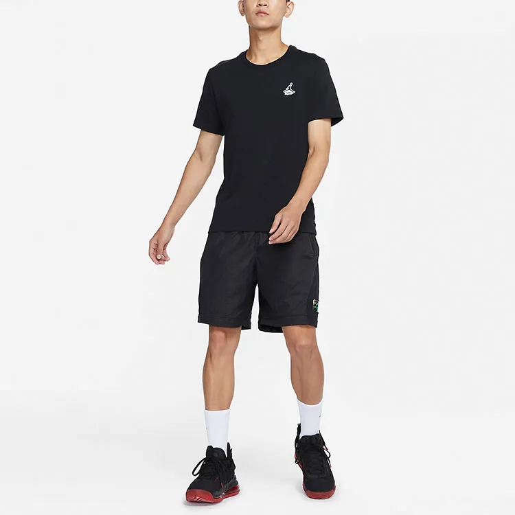 Jordan T Shirts Men Black-4