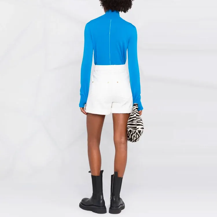 BALMAIN Jacquard Monogram Shorts-3