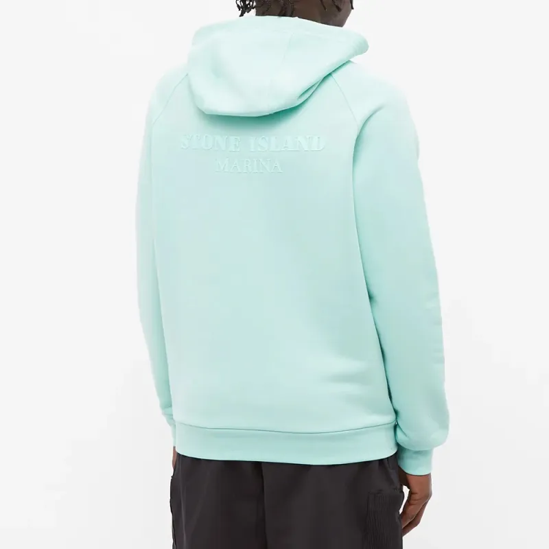 STONE ISLAND Sweatshirts Men Aqua Green-5