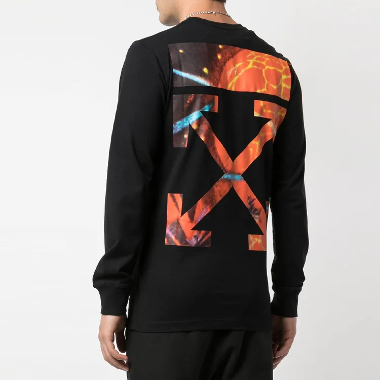 OFF WHITE Hands And Planet L/S T Shirt-1