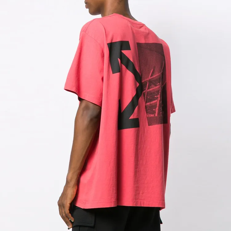 OFF WHITE Splitted Arrows T Shirt-4