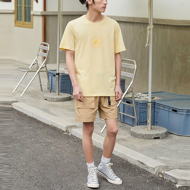 Converse T Shirt Men's Beige Yellow-2