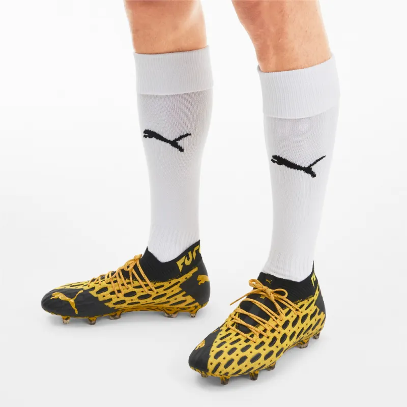 PUMA Future 5.1 Netfit Fg Ag Ultra Yellow Black-4