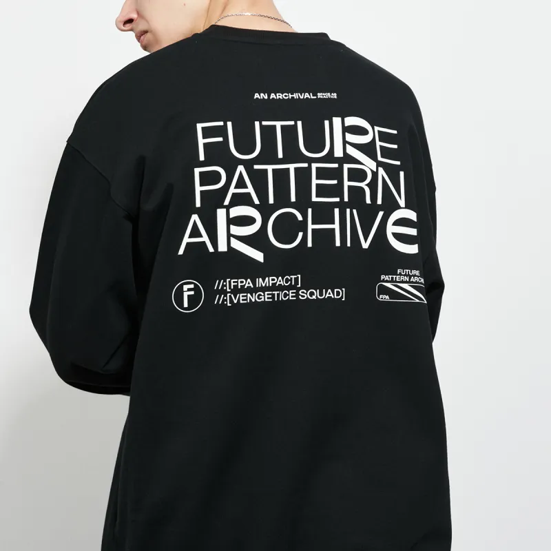 FPA Crew Neck Loose Fit Regular Sweatshirt Unisex-4