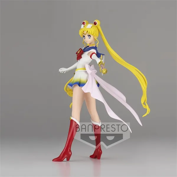 BANPRESTO Sailor Moon Eternal The Movie Glitter And Glamours Super Sailor Moon Version A Figure White & Yellow-2