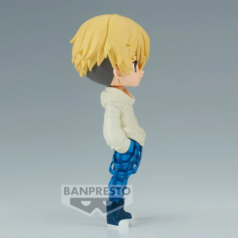 BANPRESTO Qposket Collection, Tokyo Revengers, Tokyo Revengers Pine Forest Version A Chibi Figures Casual Wear Set-4