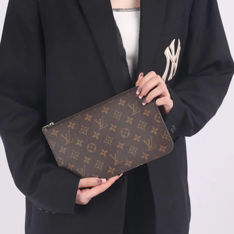 LOUIS VUITTON NEVERFULL Coated Canvas With Leather Combo Bag, Tote Bag, Shopping Bag, Handbag, Shoulder Bag Women's-8