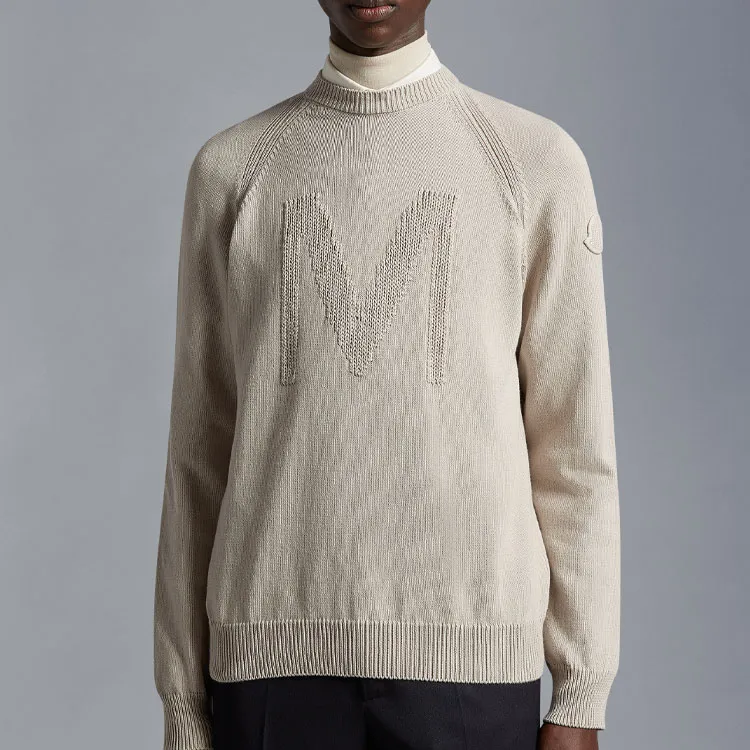 Moncler Sweaters Men Beige-1