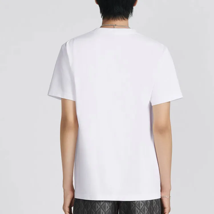 DIOR T Shirts Men White-3