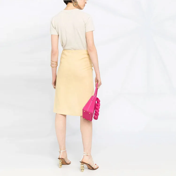 Jacquemus La Jupe Drap 'Yellow'-2