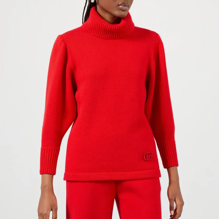 GUCCI Sweaters Women's Red-1