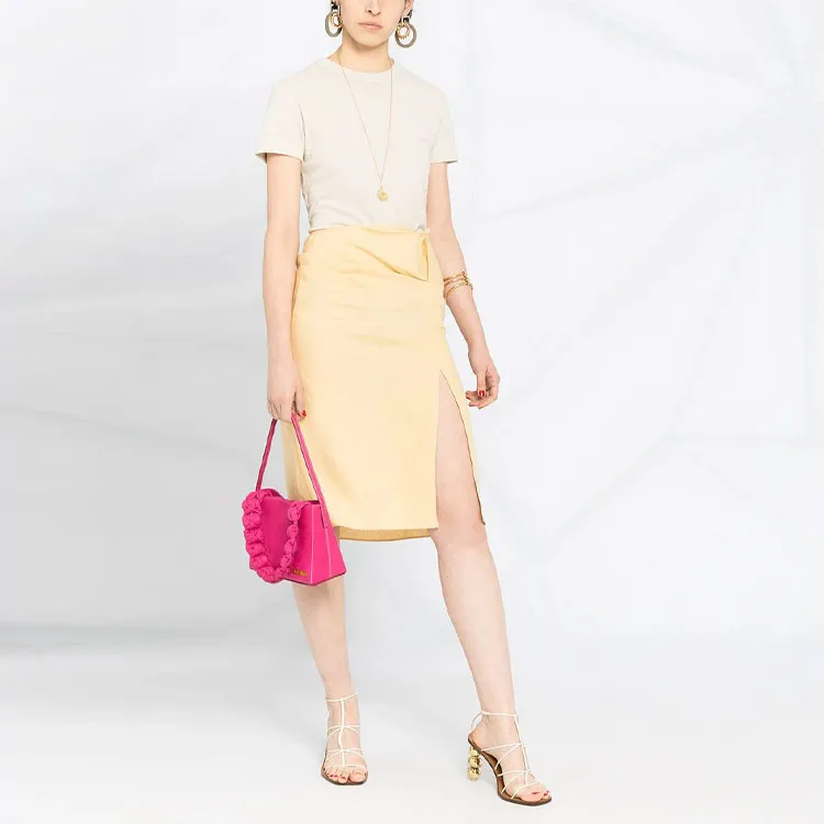 Jacquemus La Jupe Drap 'Yellow'-1
