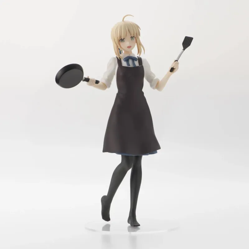 SEGA FGO Artoria Pendragon Sega PM's Today's Meal At The House Of Emiya Saber Reissued Version Bonus Gifts 21cm-1