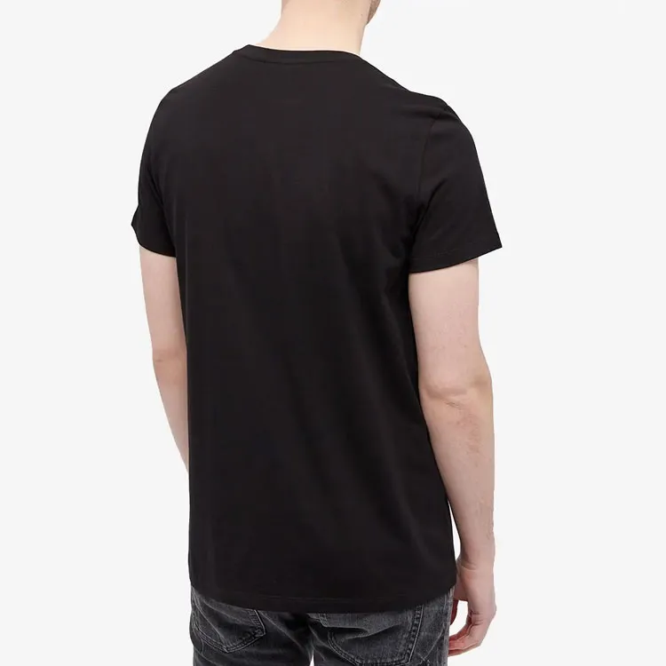 BALMAIN T Shirts Men Black-4