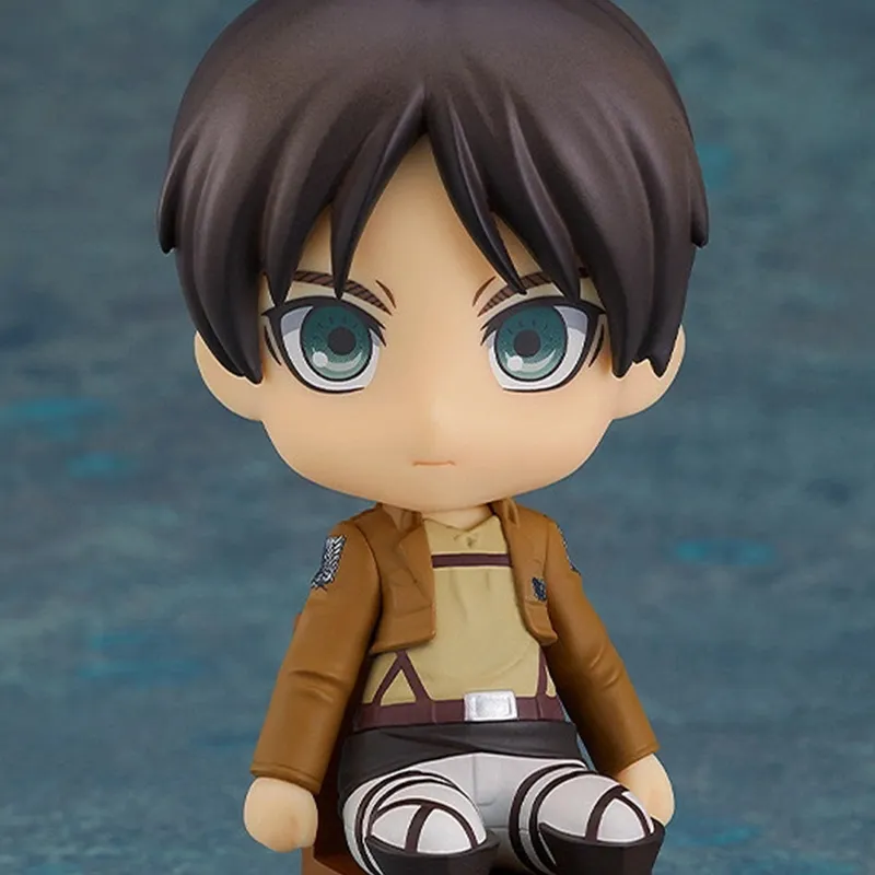 GSC Clay Figure Of Swacchao! Attack On Titan Eren Yeager Chibi Figures 9cm-3