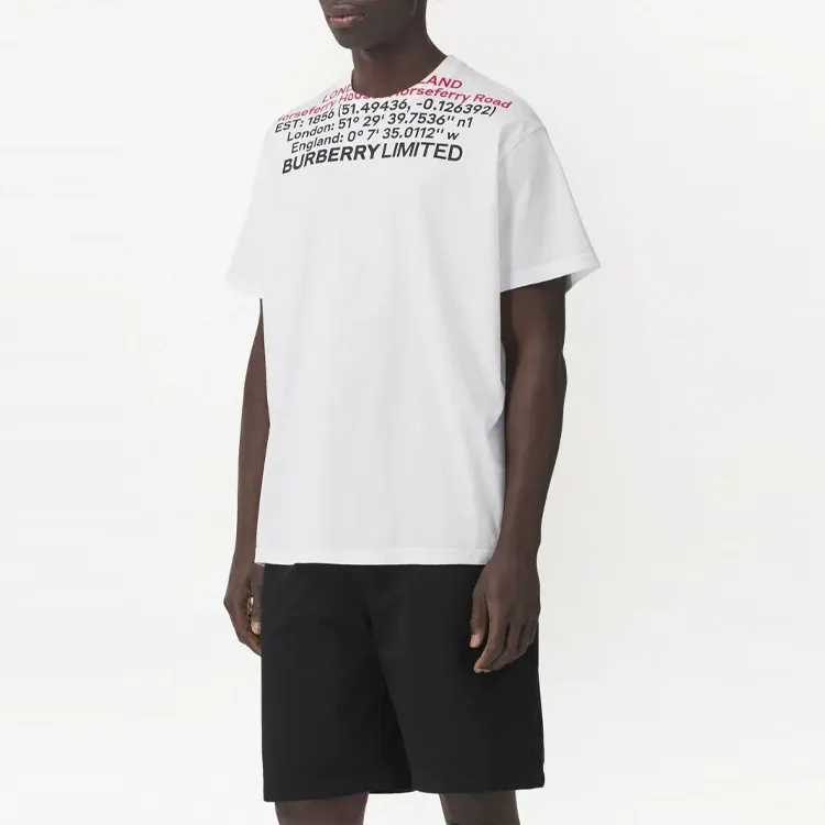 Burberry Short Sleeve Design T Shirt-2