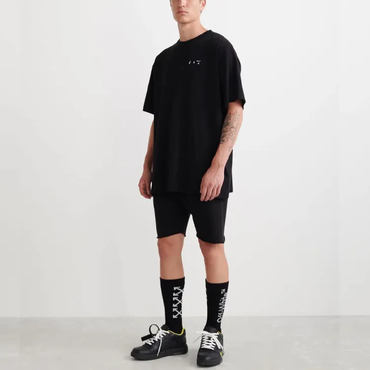 OFF WHITE Caravaggio Back Print Oversized T Shirt-3