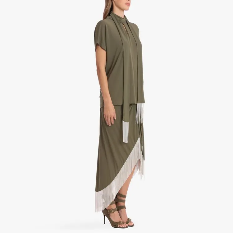 BALMAIN T-Shirts Women's Green-4
