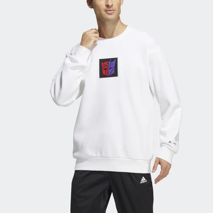 Adidas Sweatshirts Unisex White-3