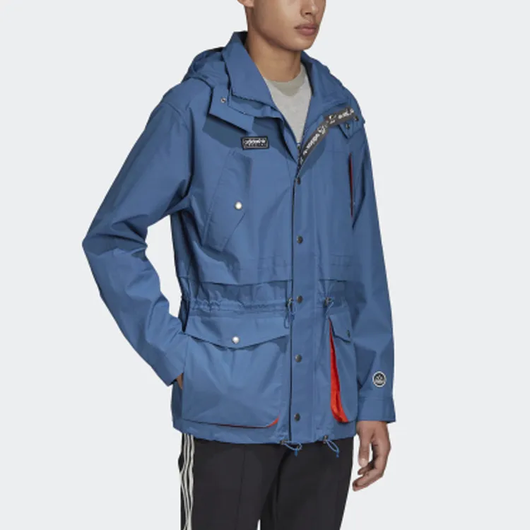 Adidas Originals STANDISH Jackets Men Blue-6